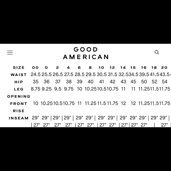 GOOD AMERICAN, GOOD WAIST, Black pants, SIZE 14 - Picture 16 of 16